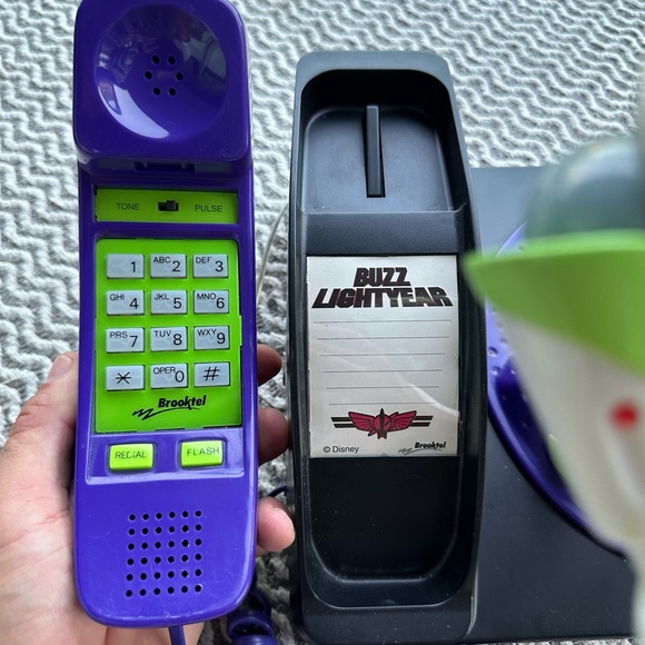 1996 Toy Story Buzz LightYear Disney Telephone - Picture 4 of 10